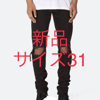 フィアオブゴッド(FEAR OF GOD)の新品未使用　mnml m1 Denim 31インチ　Black (デニム/ジーンズ)