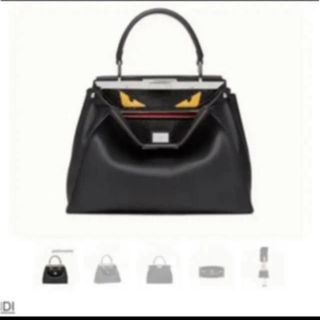 フェンディ(FENDI)のフェンディ モンスター レギュラーピーカブー(ハンドバッグ)