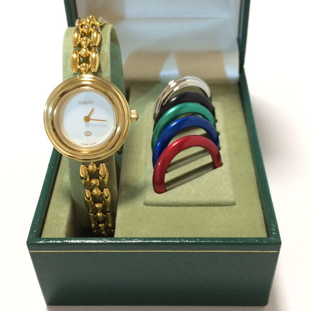 Gucci - 1.新品同様 グッチ GUCCI 時計 チェンジベゼル 1200Lの通販 by