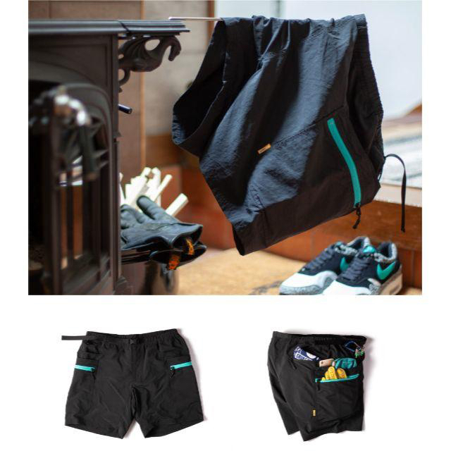 atmosonline付属品GRIPSWANY x atmos GEAR SHORTS 黒 Lサイズ