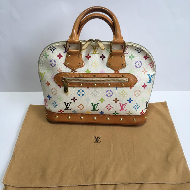 ルイヴィトン　LOUIS VUITTON マルチカラー　アルマ