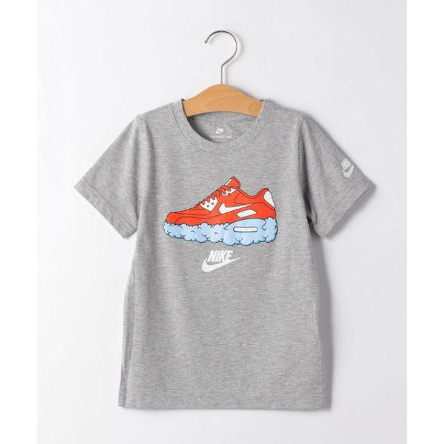 NIKE(ナイキ)のNIKE AIRMAX90クラウド Tシャツ グレー キッズ/ベビー/マタニティのキッズ服男の子用(90cm~)(Tシャツ/カットソー)の商品写真