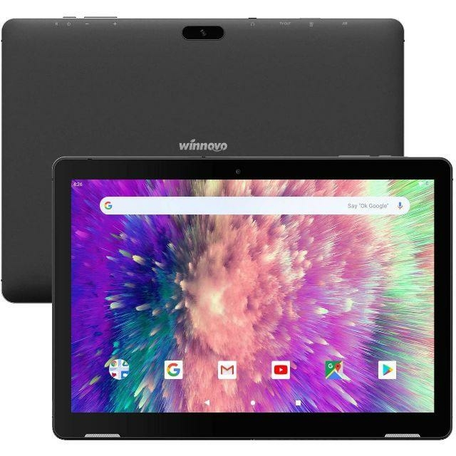 【新品/未開封/ケース付】タブレット10インチ黒　専用ケース付き青