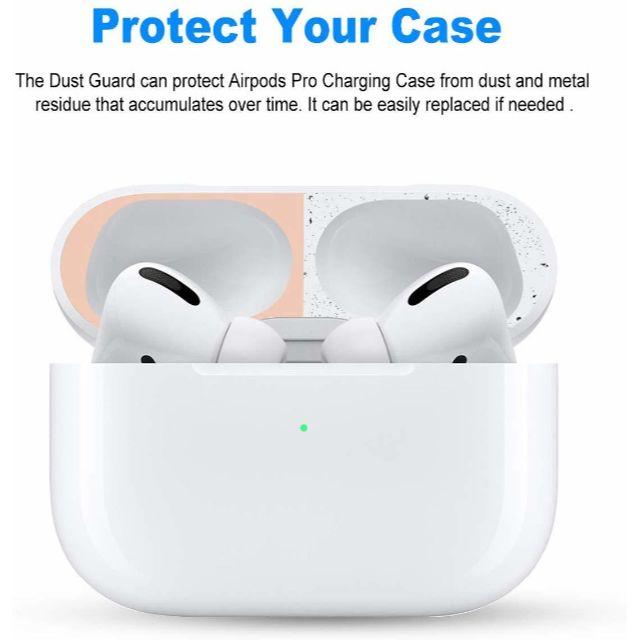 Apple - AirpodsPro スキンシール ダストガード 3枚セットの通販 by ちあっきー's shop｜アップルならラクマ