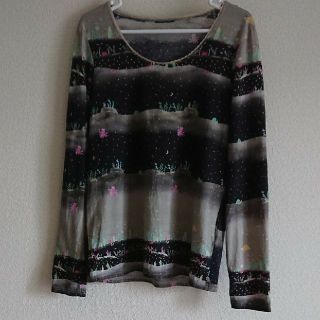 フランシュリッペ(franche lippee)の最終お値下げ フランシュリッペ  冬の海  ブラック   Tシャツ(Tシャツ(長袖/七分))