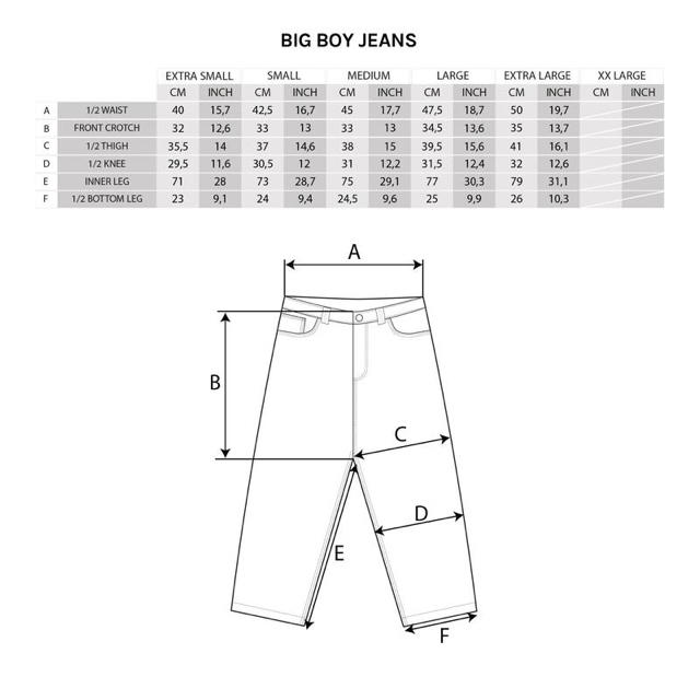 Supreme(シュプリーム)のPOLAR SKATE CO BIG BOY JEANS  メンズのパンツ(デニム/ジーンズ)の商品写真