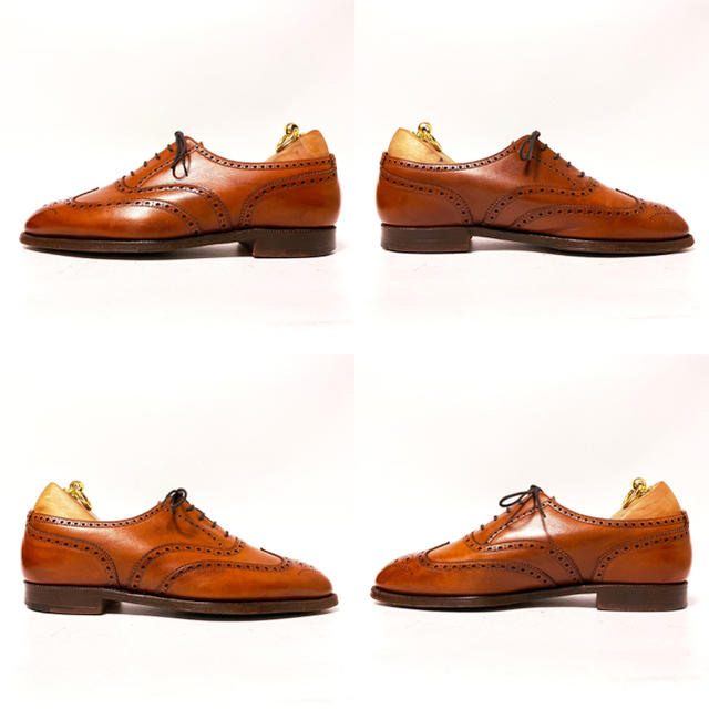 374.CROCKETT&JONES CANTERBURY ウィングチップ　9F 2