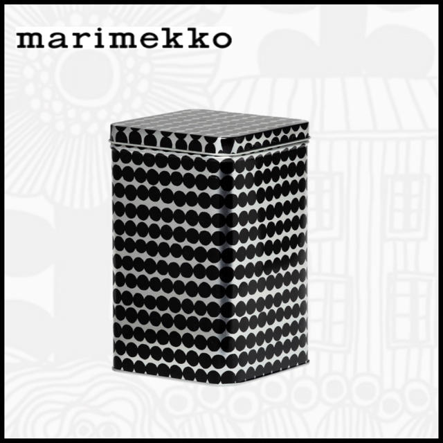 marimekko(マリメッコ)の【新品正規品】ラスト１点！marimekkoマリメッコ＊ブリキ缶 インテリア/住まい/日用品のキッチン/食器(収納/キッチン雑貨)の商品写真