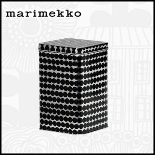 マリメッコ(marimekko)の【新品正規品】ラスト１点！marimekkoマリメッコ＊ブリキ缶(収納/キッチン雑貨)