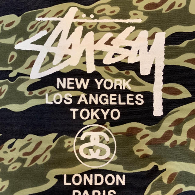 90S STUSSY ステューシーワールドツアー迷彩柄 コーチジャケット