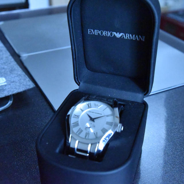 Emporio Armani(エンポリオアルマーニ)のアルマーニ メンズ 腕時計 AR0647 メンズの時計(腕時計(アナログ))の商品写真