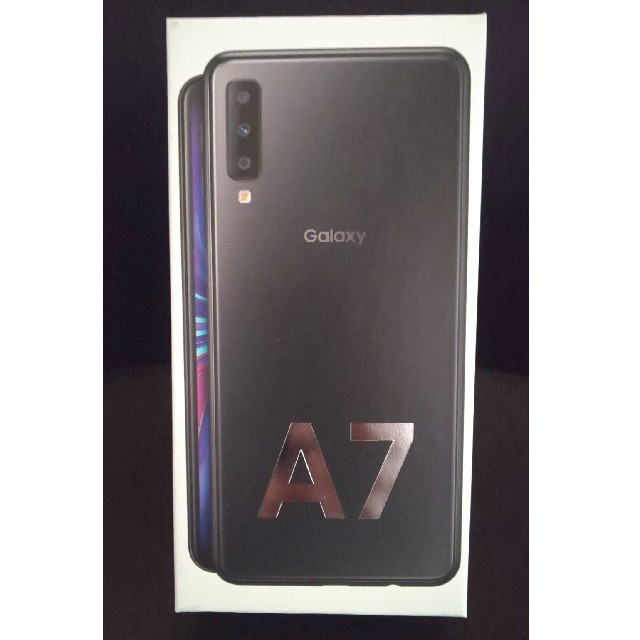 【未開封新品】Garaxy A7 ブラック 64GB SIMフリー