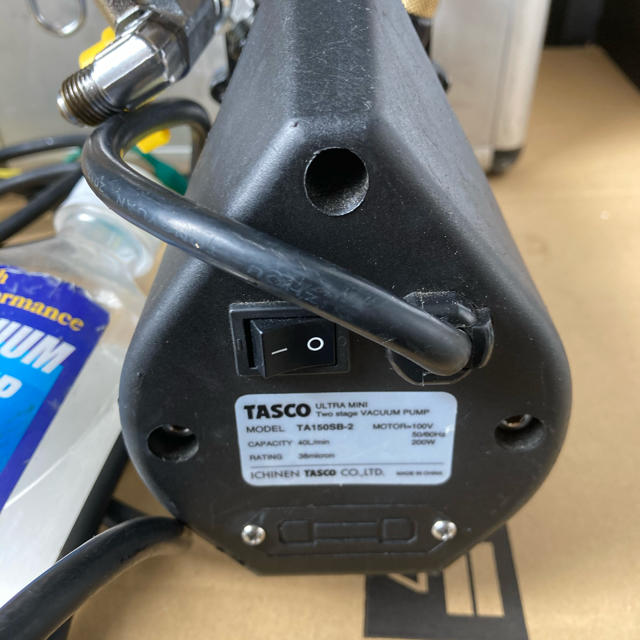 TASCO　真空ポンプ　TA150SB-2  タスコ　ルームエアコン 自動車/バイクのバイク(工具)の商品写真