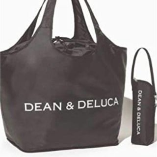 ポールアンドジョー(PAUL & JOE)のDEAN&DELUCA  レジカゴバッグ　保冷ボトルケース　黒(エコバッグ)