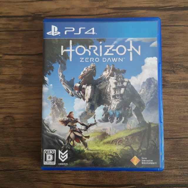 PlayStation4(プレイステーション4)のホライゾンゼロドーン HORIZON ZERO DAWN エンタメ/ホビーのゲームソフト/ゲーム機本体(家庭用ゲームソフト)の商品写真