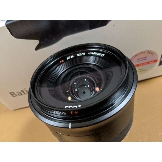 ZEISS Batis 2 / 25 E-mount 純正フィルター付属 スマホ/家電/カメラのカメラ(レンズ(単焦点))の商品写真