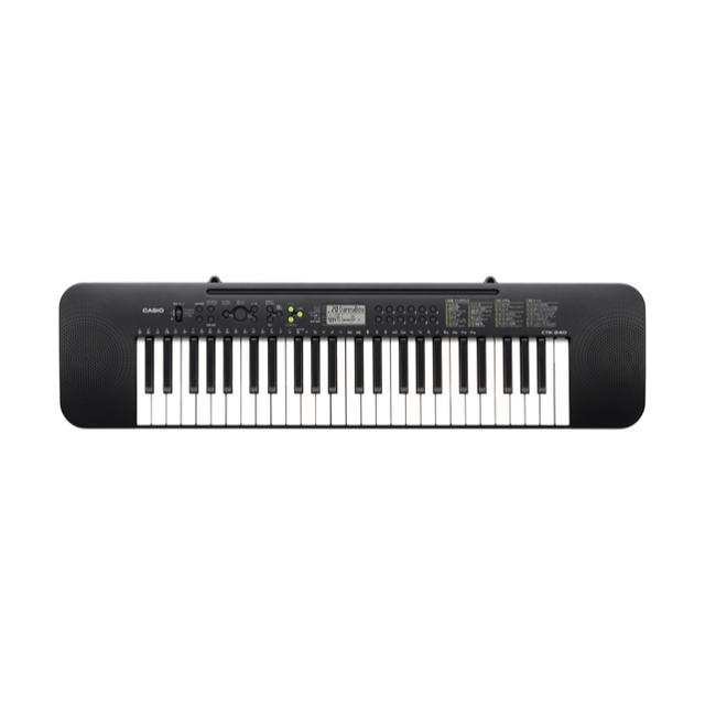 CASIO(カシオ)のカシオ ベーシックキーボード(49鍵盤) CTK-240 楽器の鍵盤楽器(キーボード/シンセサイザー)の商品写真