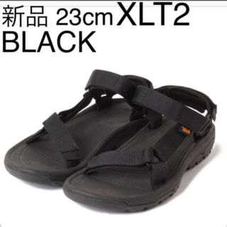 テバ(Teva)の新品 teva ハリケーン XLT2 ブラック 23cm(サンダル)