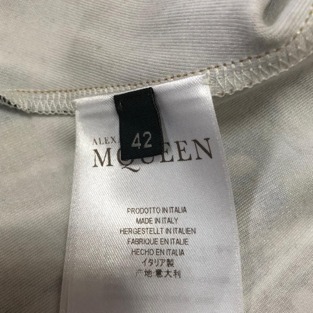 Alexander McQueen(アレキサンダーマックイーン)のアレキサンダーマックイーン  ワンピース  美品 レディースのワンピース(ひざ丈ワンピース)の商品写真