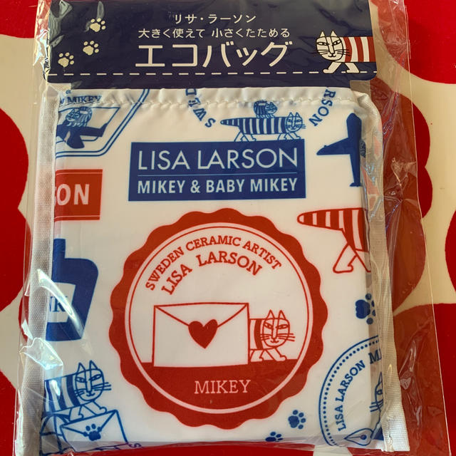 Lisa Larson(リサラーソン)のリサラーソン　エコバッグ　新品未使用品 レディースのバッグ(エコバッグ)の商品写真