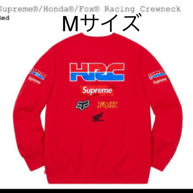 定価以下　Supreme Honda Crewneck  Mスウェット