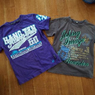 ハンテン(HANG TEN)のHANG TEN  Tシャツ＆キッズTシャツ　2点セット(Tシャツ/カットソー)