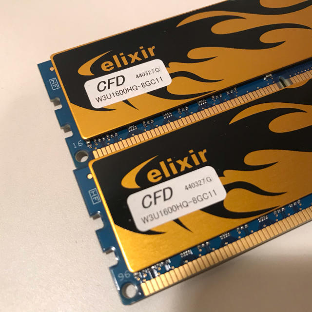 CFD elixir 8GB×2枚 合計16GB メモリ 1