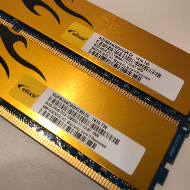 CFD elixir 8GB×2枚 合計16GB メモリ 2