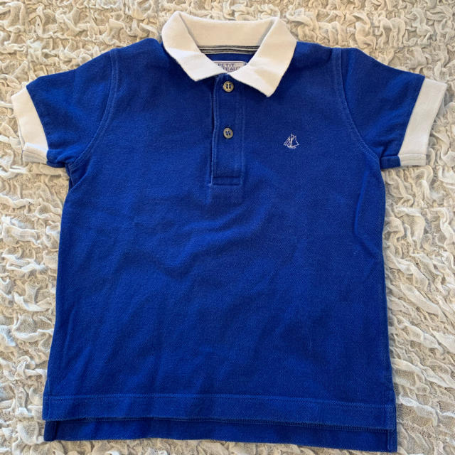 PETIT BATEAU(プチバトー)のプチバトー　ポロシャツ 　3ans キッズ/ベビー/マタニティのキッズ服男の子用(90cm~)(Tシャツ/カットソー)の商品写真