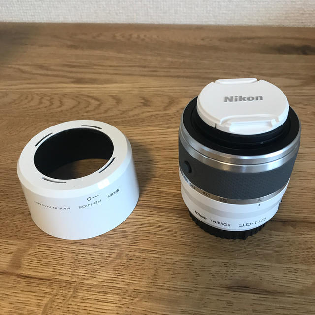 Nikon(ニコン)の☆ニコンミラーレス用望遠☆1 NIKKOR 30-110mm VR ホワイト スマホ/家電/カメラのカメラ(レンズ(ズーム))の商品写真