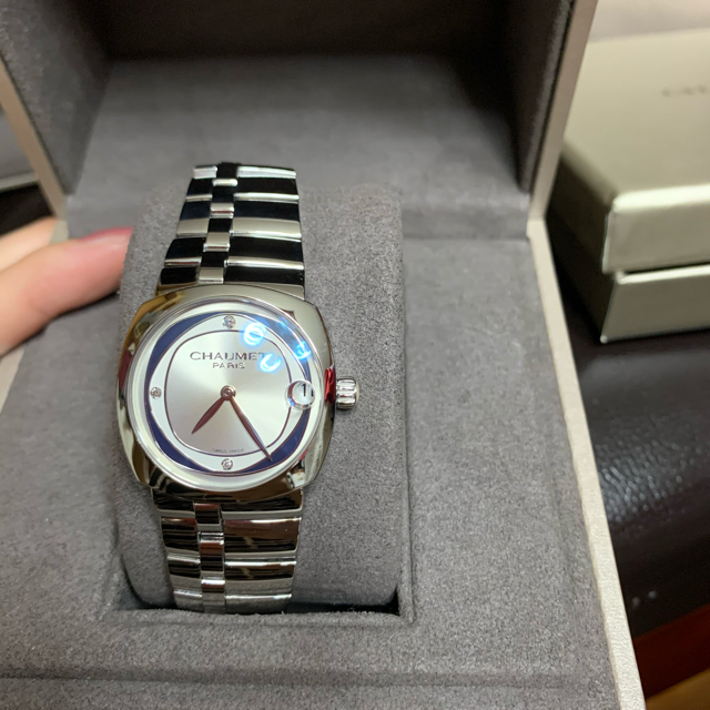 大人気 CHAUMET - ショーメ 自動巻 腕時計 ミスダンディー ほぼ新品 大人気 CHAUMET - ショーメ 自動巻 腕時計 ミスダンディー ほぼ新品