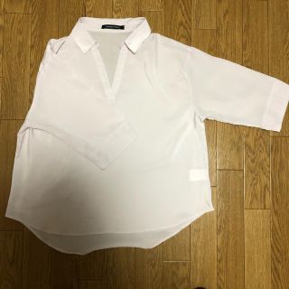 シマムラ(しまむら)のしまむら トップス  M シャツ ピンク ラベンダー(シャツ/ブラウス(長袖/七分))