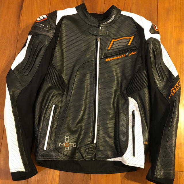 HYODレーシング パンチングレザージャケット メンズのジャケット/アウター(ライダースジャケット)の商品写真