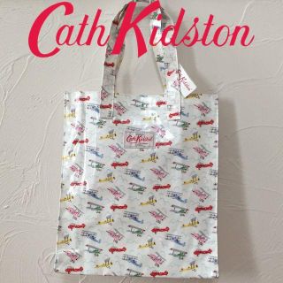 キャスキッドソン(Cath Kidston)の新品 キャスキッドソン ショッパー ミニプレーンホワイト(トートバッグ)