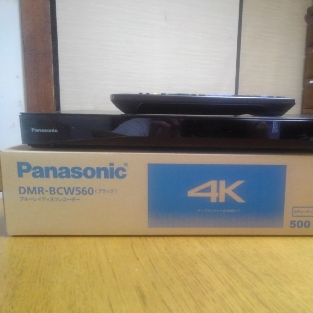 Panasonic(パナソニック)のブルーレイディスクプレイヤー　パナソニックDMR-BCW560 スマホ/家電/カメラのテレビ/映像機器(ブルーレイレコーダー)の商品写真