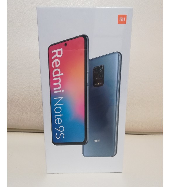 未開封★ 国内版Xiaomi Redmi Note9S 4GB 64GB ブルー