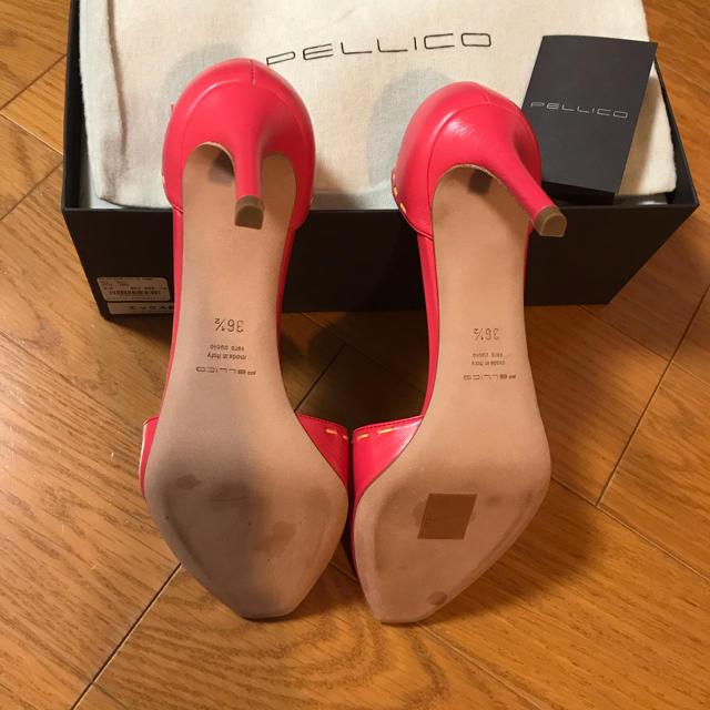 PELLICO(ペリーコ)の新品　ペリーコ  パンプス　23.5 オープントゥパンプス　PELLICO レディースの靴/シューズ(ハイヒール/パンプス)の商品写真