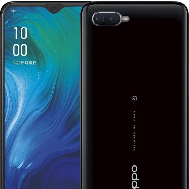 OPPO Reno A 128gb 黒 オッポ レノ simフリー　新品未開封