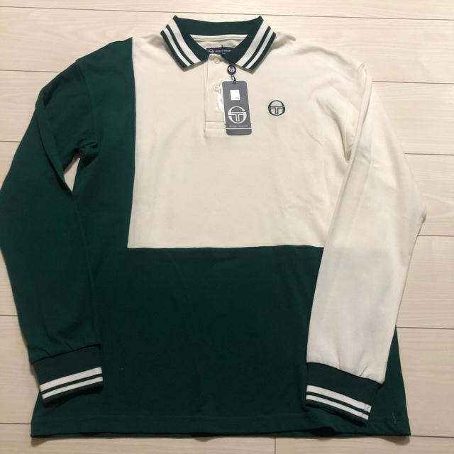 Sergio Tacchini(セルジオタッキーニ)の新品　90's sergio tacchini 長袖　ポロシャツ 90s  M メンズのトップス(ポロシャツ)の商品写真