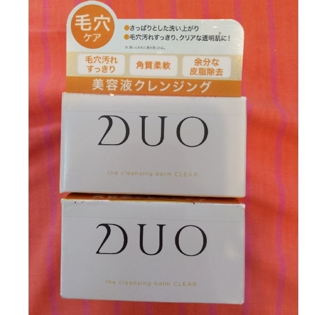 DUO(デュオ) ザ クレンジングバーム クリア(90g)　2点