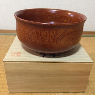 新品未使用匿名配送★専用お箱付き山中木製漆器 多田桂寛 夫婦椀 山中塗 天然木