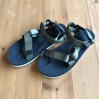 スイコック(suicoke)のSUICOKE サンダル オリーブ 26cm ビブラムソール スイコック(サンダル)