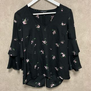 ザラ(ZARA)のフラワー様専用♡花柄とろみシャツ♡(シャツ/ブラウス(長袖/七分))