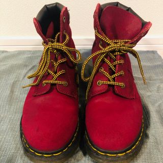 ドクターマーチン(Dr.Martens)の【お値下げ】Dr Martens ドクターマーチン　ピンク　ブーツ　UK 7(ブーツ)