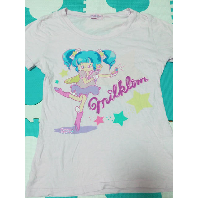 milklim(ミルクリーム)のmilklim Ｔシャツ レディースのトップス(Tシャツ(半袖/袖なし))の商品写真