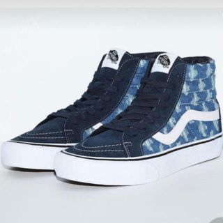 シュプリーム(Supreme)のSupreme®/Vans® Hole Punch Denim Sk8-Hi(スニーカー)