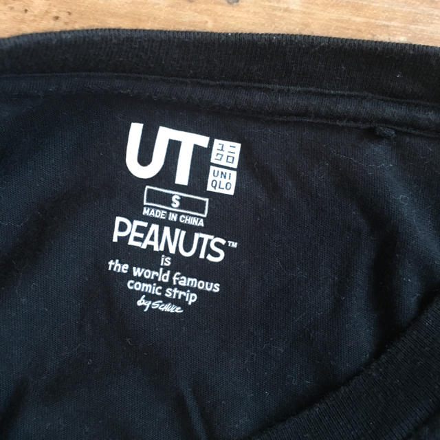 PEANUTS(ピーナッツ)のユニクロ×スヌーピー   フライングエース メンズのトップス(Tシャツ/カットソー(半袖/袖なし))の商品写真