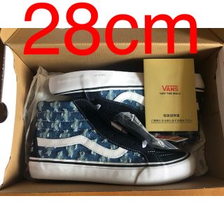 シュプリーム(Supreme)のSupreme Vans Hole Punch Denim Sk8-Hi(スニーカー)