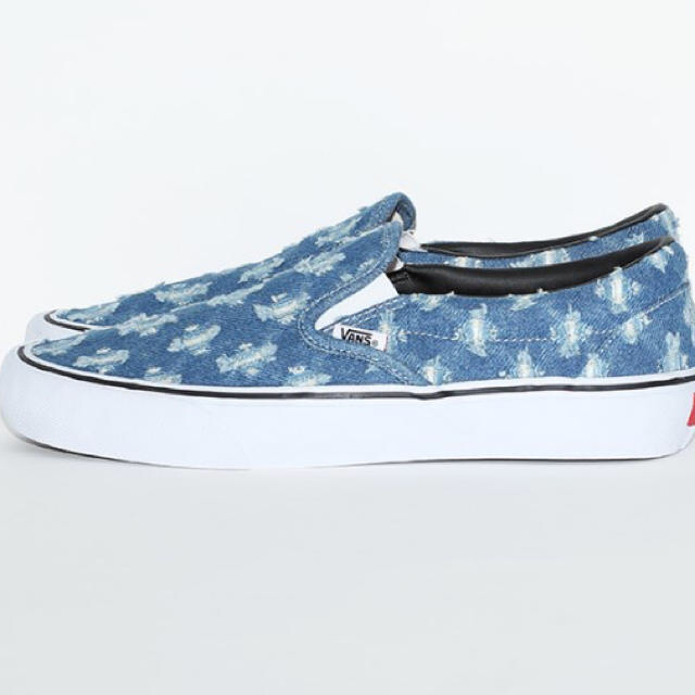 Supreme(シュプリーム)のsupreme シュプリーム Hole punch denim vans バンズ メンズの靴/シューズ(スニーカー)の商品写真