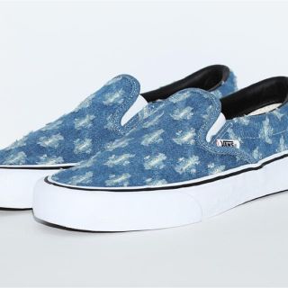 シュプリーム(Supreme)のsupreme シュプリーム Hole punch denim vans バンズ(スニーカー)